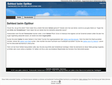 Tablet Screenshot of optiker-sehtest.de